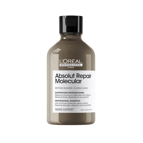 Shampoo Reparador Absolut Repair Molecular Loreal  300 Ml