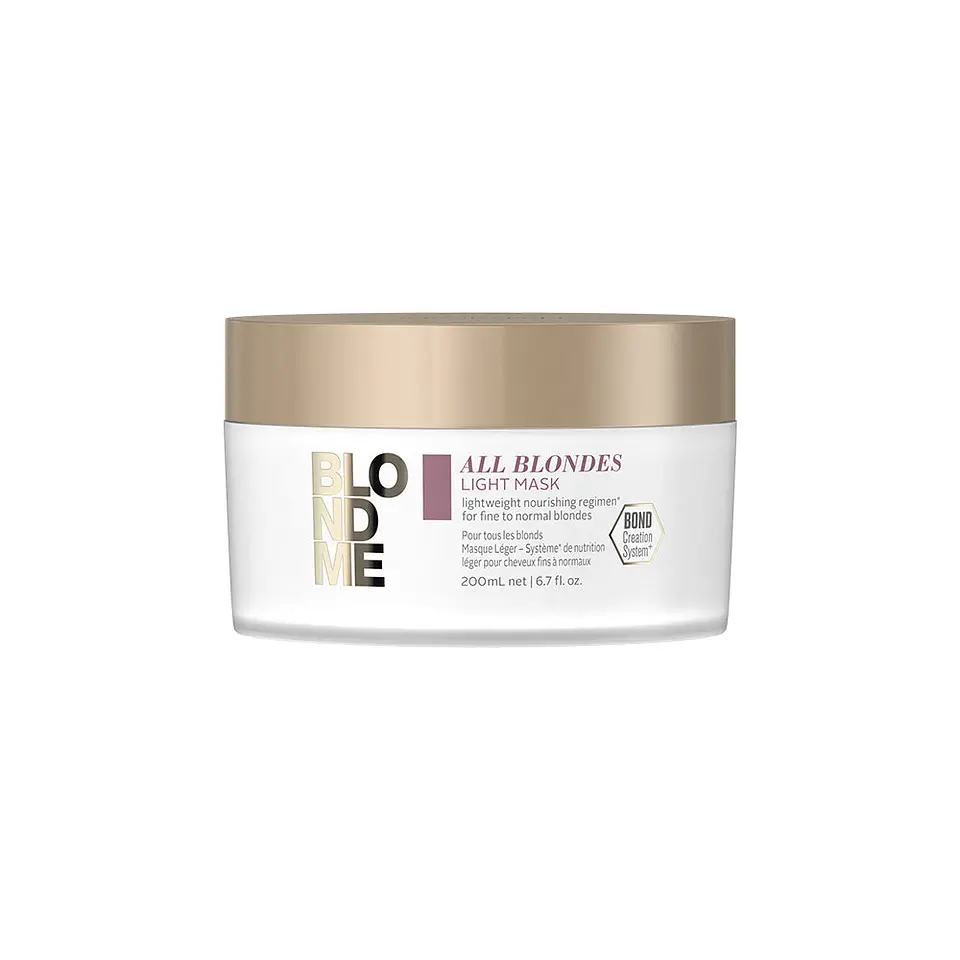 Schwarzkopf - BlondMe - Mascarilla Keratin 200 ml.